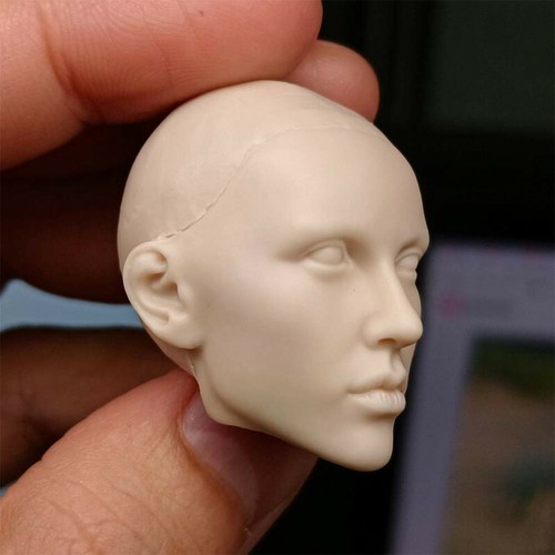 Blank 1/6 Scale Royal Guard The Sex Girl Head Sculpt Unpainted Fit 12" Figure - Picture 2 of 3