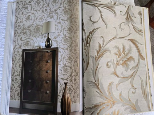 Ronald Redding Wallpaper Sample Book 18 Karat Second Edition Hardcover 13x18 - Picture 6 of 7