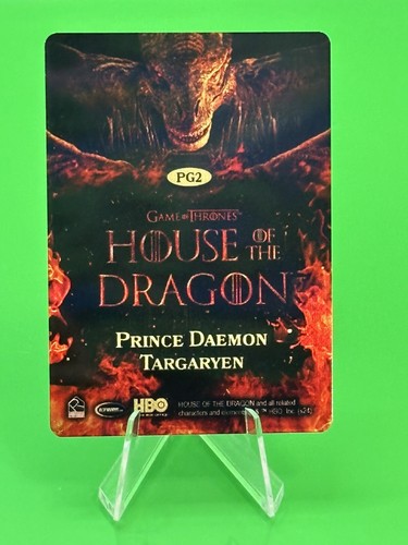 💥💥House Of The Dragon Poster Gallery #PG2 Prince Daemon Targaryen 1:288!!💥💥 - Picture 2 of 3