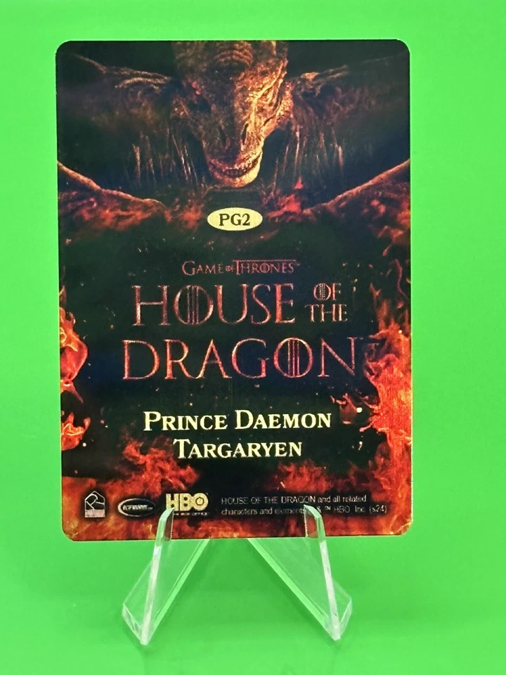 💥💥House Of The Dragon Poster Gallery #PG2 Prince Daemon Targaryen 1:288!!💥💥 - Image 2 of 3