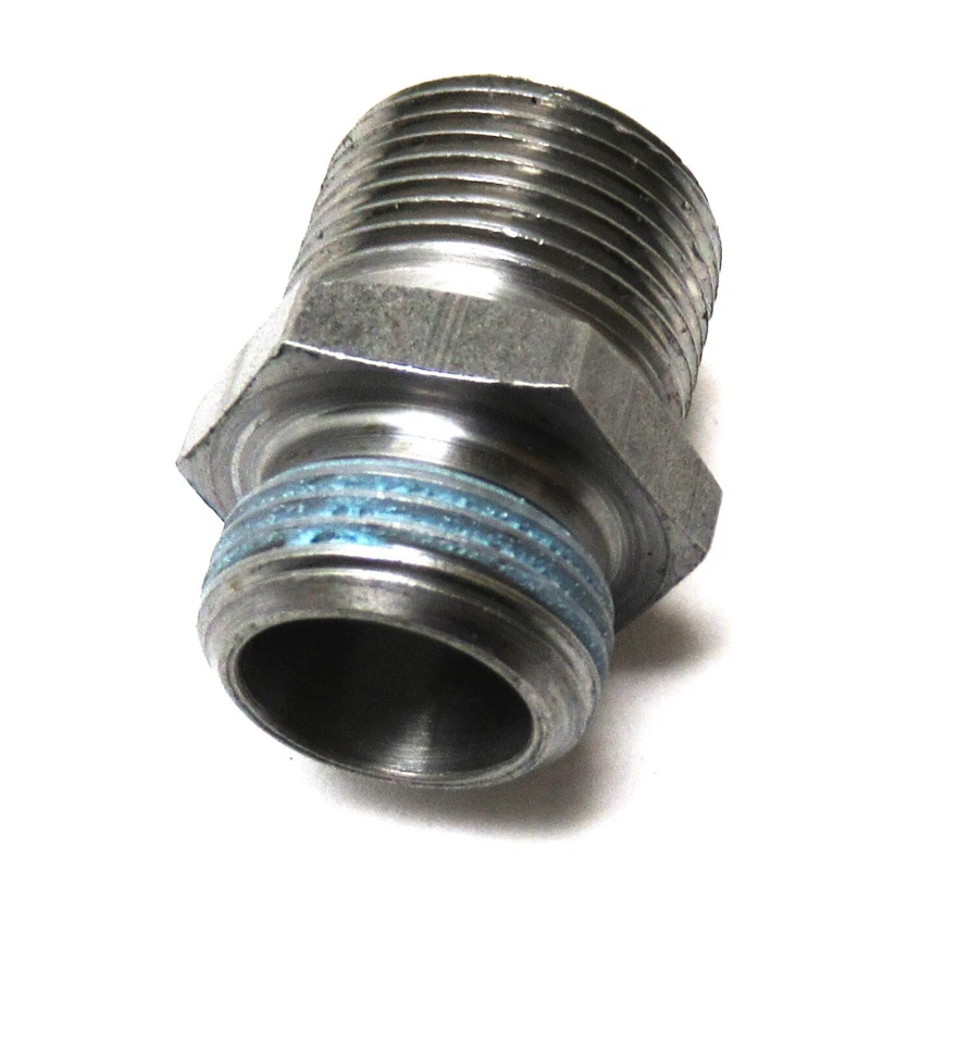 12600225 Engine Oil Filter Fitting Adapter Buick Cadillac Chevrolet GMC Saturn - Image 3 of 4