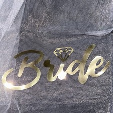 Bachelorette Bride To Be Veil