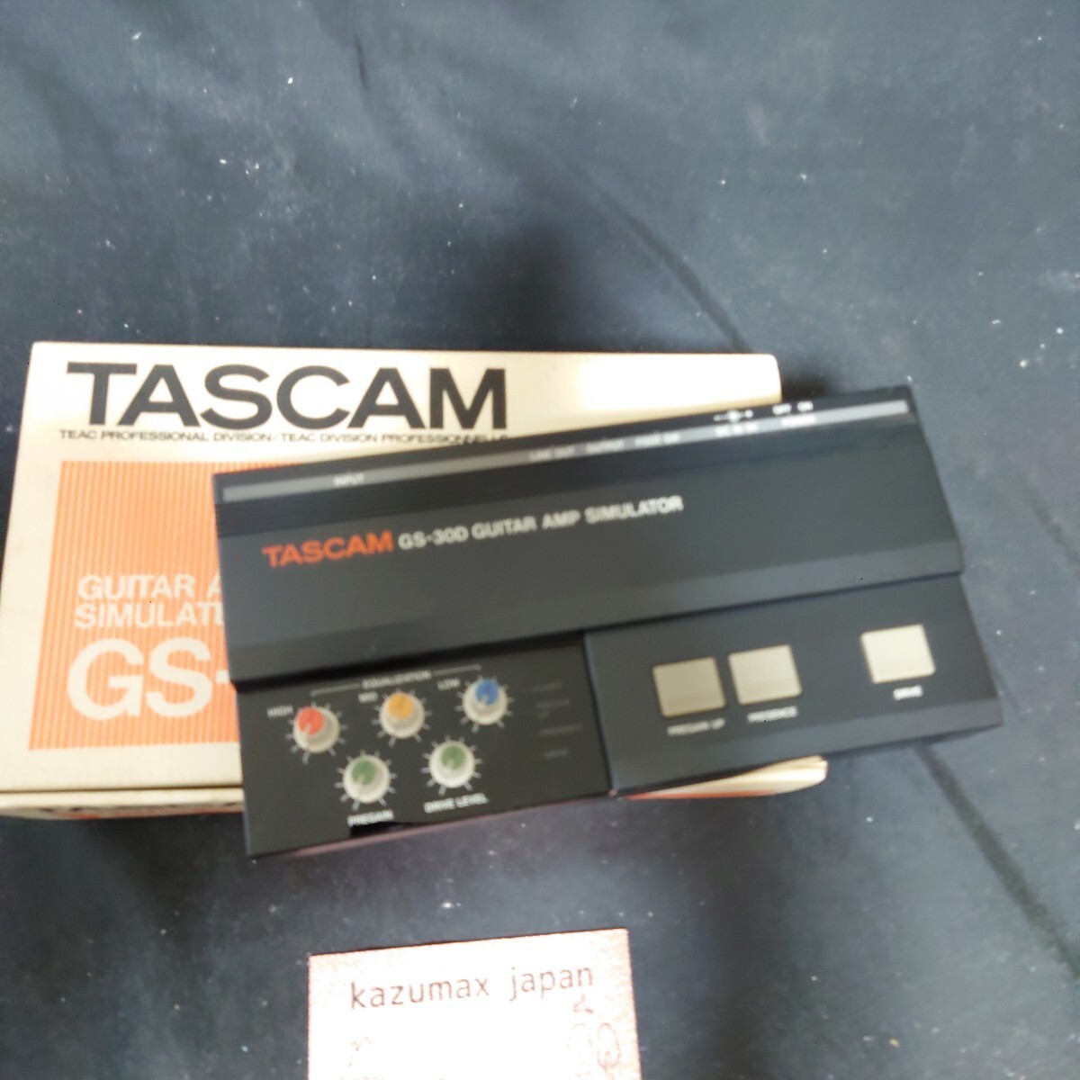 TASCAM GS-30 GUITAR AMP SIMULATOR