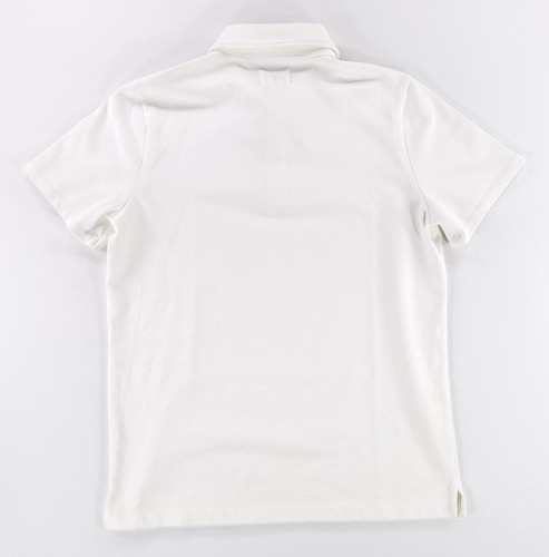 Taylor Stitch Polo Shirt White Short Sleeve Mens 42 L - Picture 3 of 6