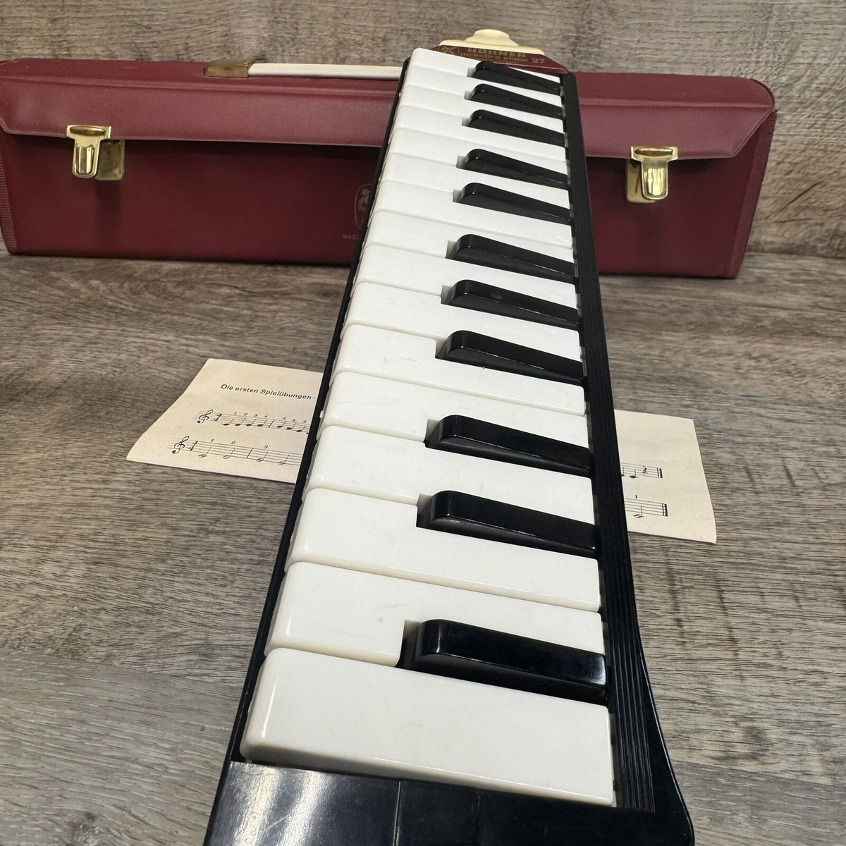 Vintage Hohner Melodica Piano 27 Made in Germany with Case