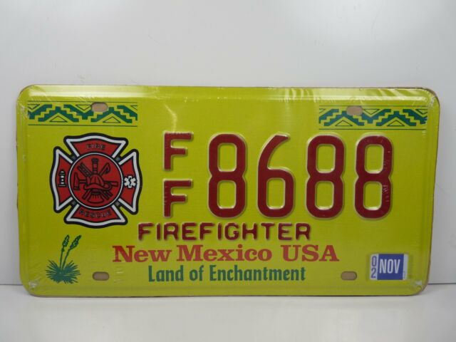 PA138 PLAQUE TOLEE métal immatriculation AMERICAINE USA 15 X 30 cm NEW MEXICO PA138 PLAQUE TOLEE métal immatriculation AMERICAINE USA 15 X 30 cm NEW MEXICO