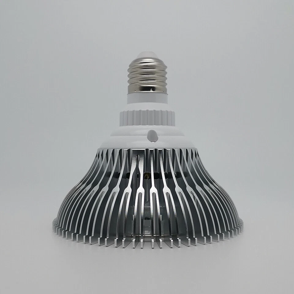 12W 12V PAR38 Green Blue Red Yellow Purple UV LED Lamp Light Bulb Plant Aquarium - Image 4 of 4