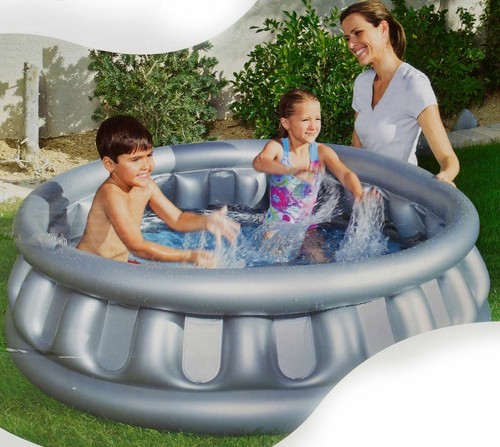 Bestway Quick Up Giant Inflatable Spaceship Water Swimming Paddling Pool Garden - Picture 3 of 4
