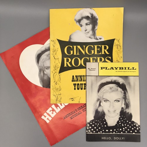 Ginger Rogers ""Calamity Jane"" 1962 signiertes Playbill Karussell Theater Will B. Able ""Able - Bild 24 von 24