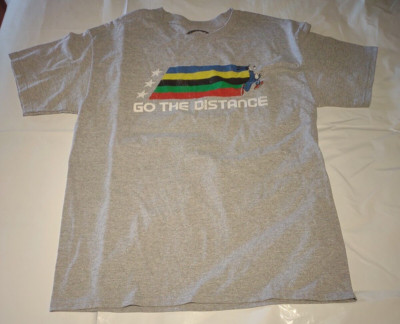 Disney - Goofy Go the Distance 2016 Rio Olympics T-Shirt, Large