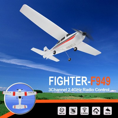 wltoys f949 3ch 2.4 g cessna 182 micro rc airplane rtf
