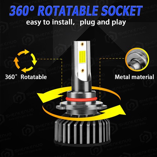 Faros antiniebla LED F2 para camioneta GMC Sierra 1500 SLE doble cabina 07-2013 - Imagen 5 de 17