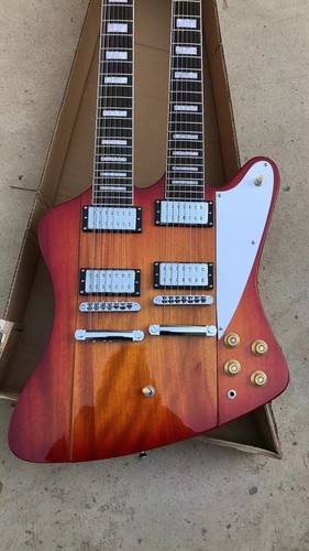 Factory Customized 14 String 7 Strings Electric Guitar Double Neck Guitar - Picture 4 of 11
