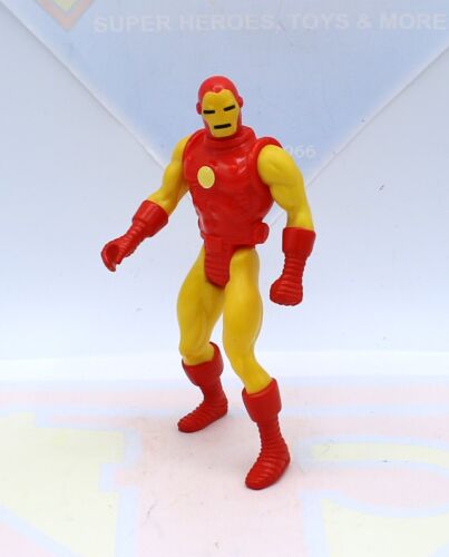 Mattel Secret Wars Iron Man Vintage 1984 Original Action Figure See Chest Button