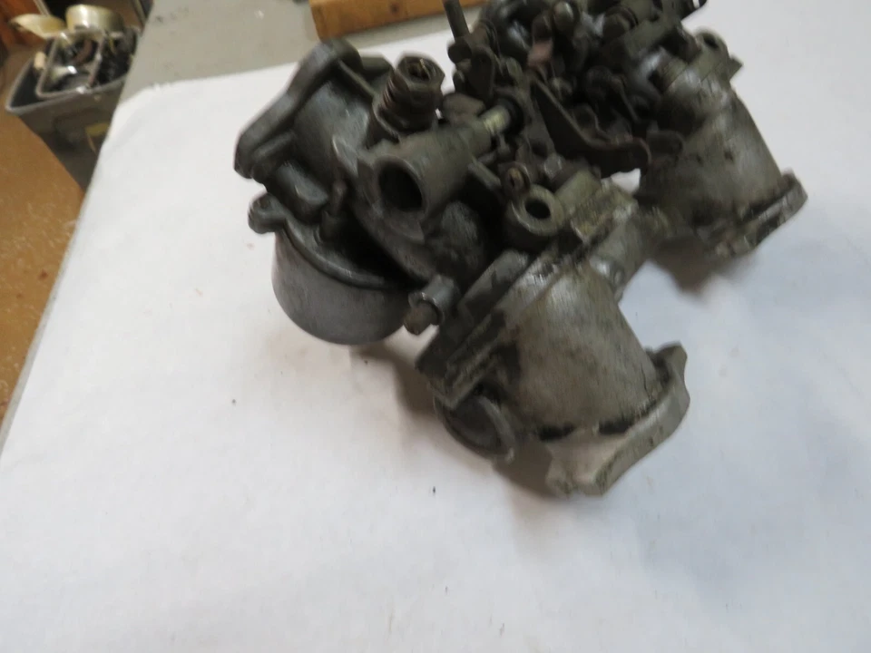 Carburadores dobles/admisión British SU Carb Morris Minor MG Austin Triumph ~ AUC 990 Foto 2 de 4