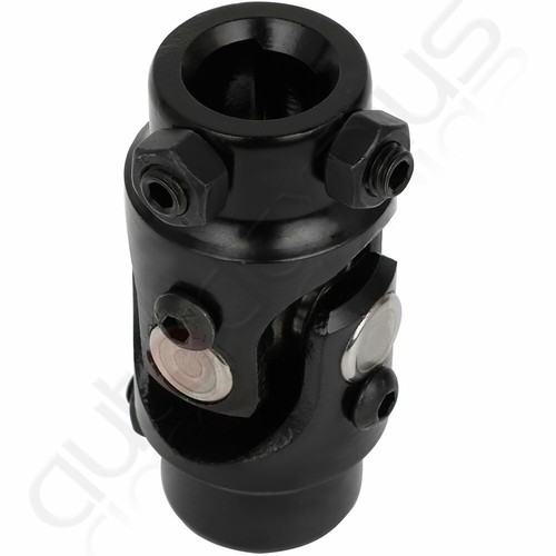 1 pcs Single Universal Steering  Black Steel U-Joint Shaft 3/4" DD x 3/4" DD - Imagen 2 de 12