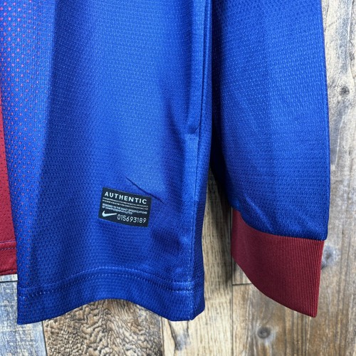 FC Barcelona 2012-13 Home Football Long Sleeve Jersey Messi #10 Nike Men’s Sz M - Picture 5 of 12