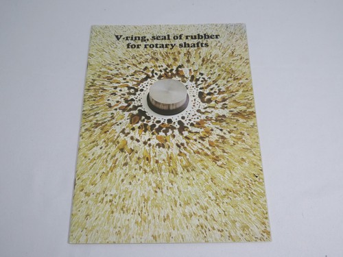 Merkel-Forsheda Corporation V-ring, guarnizione in gomma alberi rotanti libretto 1971