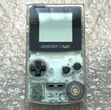 Nintendo Game Boy Color CGB-001 - Clear Skeleton - 100% OEM Tested Works