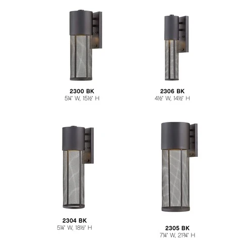 Hinkley Lighting 2305 Bronze Aria Single Light 21-3/4"H Outdoor Wall Sconce - Picture 6 of 7