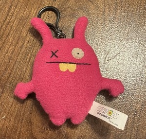 Uglydoll - Little Ugly Charlie Tennis Plush Stuffed Animal Bagclip Keychain