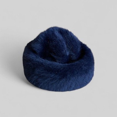 Kangol Damen Vintage Navy Blue Rabbit Hair/Nylon/Wool Hat - Regular Size