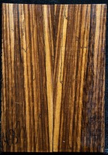 Zebrawood 146 Knife Scales 5"x 1.75"x 7/16"see 100 woods in my store