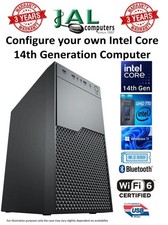Intel Core 14th Gen i5 i7 i9 DDR5 PC Configure your own Win 11 Pro WiFi 6e/BT 5