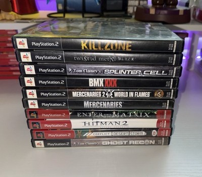 PlayStation 2 Game Bundle Includes 10 Games  All Tested And Working 