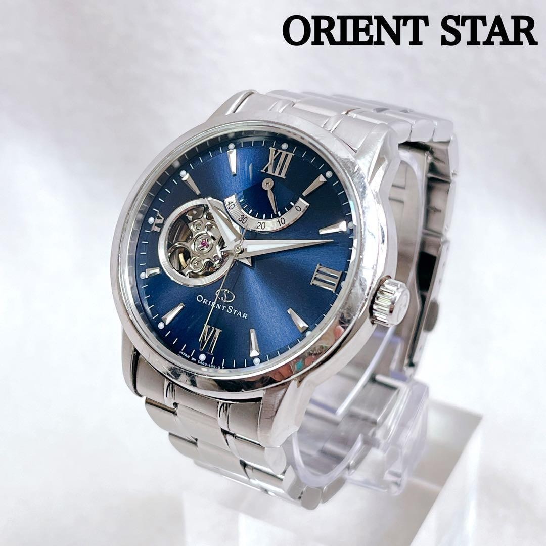 Orient Star Open Heart Automatic Skeleton Watch U… - image 1