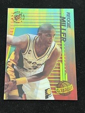 1994-95 1994 TOPPS STADIUM CLUB CLEAR CUT REGGIE MILLER #11