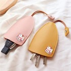 Creative PU Leather Keychain Cute Car Key Case with Large Capacity 2022