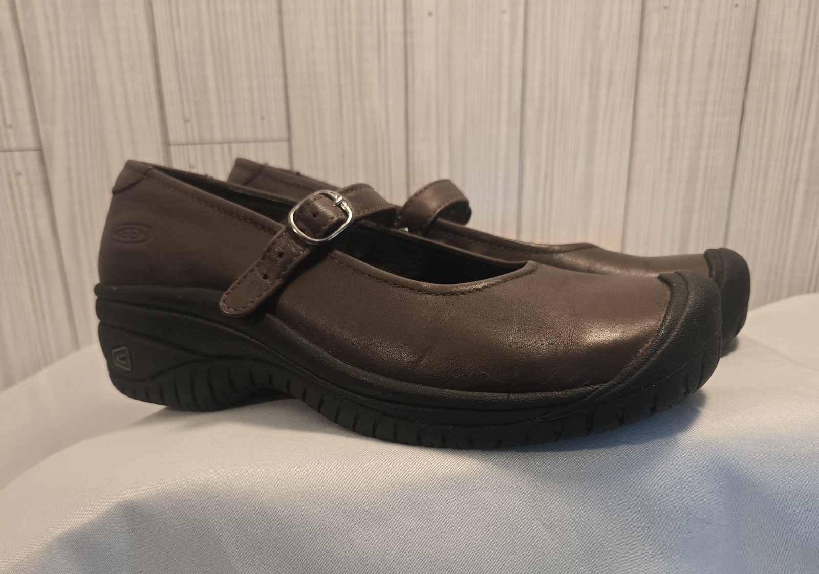 Scarpe KEEN Utility U351 50 in pelle marrone KEEN Cush Mary Jane 38 7 5 M