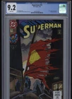 Superman #75 (DC Comics January 1993) CGC GRADE 9.2 DEATH OF SUPERMAN