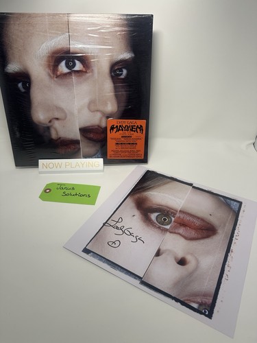 Lady Gaga MAYHEM Store Exclusive 180g Black Vinyl (Signed) - In Hand - Bild 1 von 2