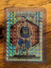 2022-23 Panini Mosaic Basketball Klay Thompson Straight Fire Silver Insert #11