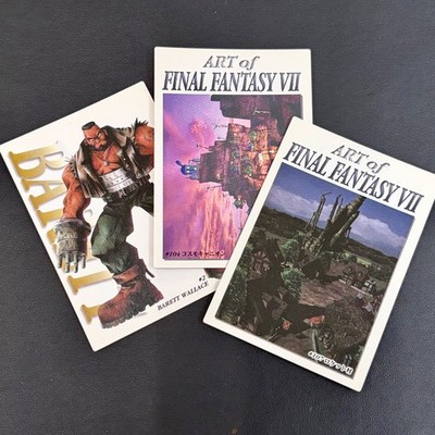 Final Fantasy VII Promo Card Set 3-Barret Wallance #2 #107 Rocket Village #104 C