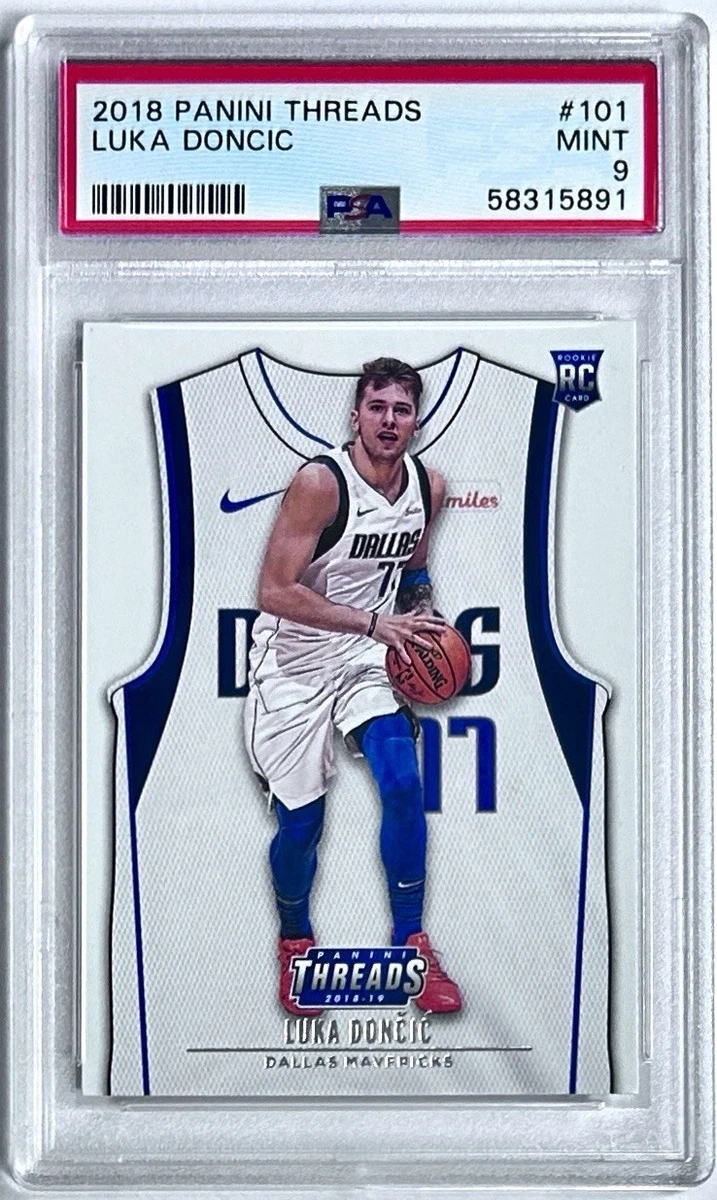 Luka Dončić 9 Graded Basketball Sports Trading Cards & Accessories