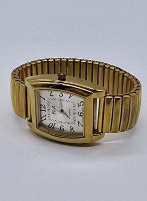 FLR Quartz   Armbanduhr   Design Gold 