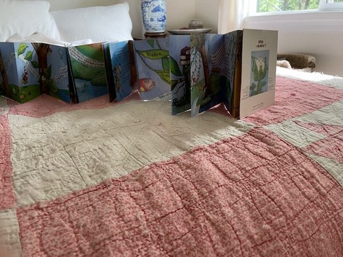 Jacqueline Held "HISTOIRE QUI COULE E SOURCE" Capucine Mazille - Accordion Book - Bild 3 von 24