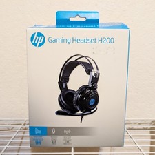 HP Gaming Headset H200 w/ Mic  Wired Stereo, LPN RR DG112 7462