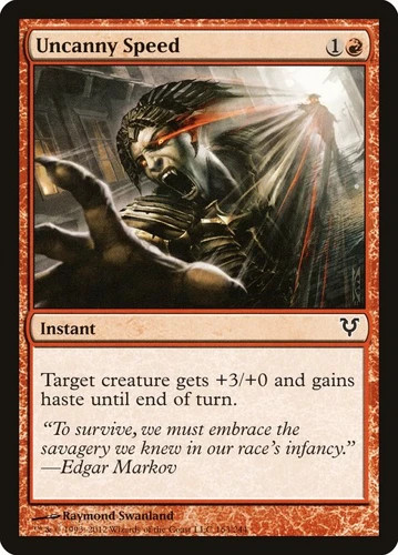 [4x] Uncanny Speed AVR NM MTG - Picture 1 of 1