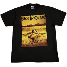 Vintage Alice In Chains Dirt Album Tour 90s Band Concert Size XL T-Shirt REPRINT