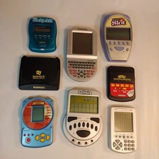 Radica Handheld Gaming Lot (8) Casino Games