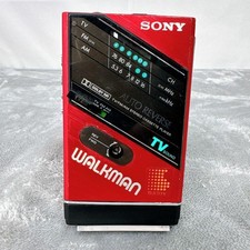 SONY WM-F101 Walkman Cassette Player AM/FM Radio Portable Audio Japan For Parts