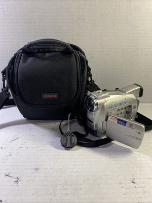 Canon ZR65MC Mini DV Camcorder with Battery & Carry Bag -Tested