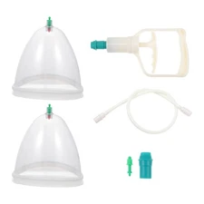 Premium Quality Breast Vacuum Cupping Set 15X13.5cm Skin Friendly Massage Cups