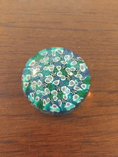 Murano Millefiori Vintage Glas Briefbeschwerer ALT Vetreria Artistica - Bild 6 von 13
