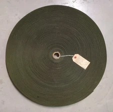US Military Surplus 1-23/32" Nylon Webbing Roll 100 Yards OD Green - 1-3/4 Strap