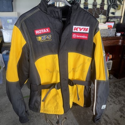 Ski-Doo BRP Bombardier Team Racing X Armored Jacket Thermolite Men's XL Black